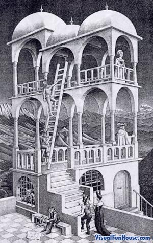 Escher’s Belvedere