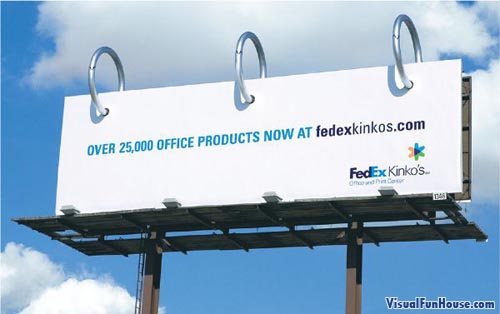 Fedex Binder Billboard