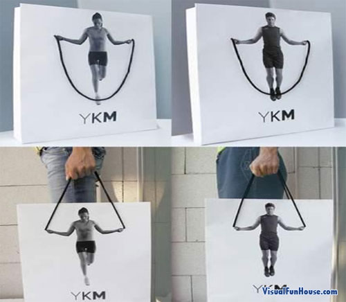 YKM Gym Shopping Bag