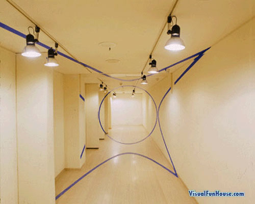 Optical Illusion Hallway